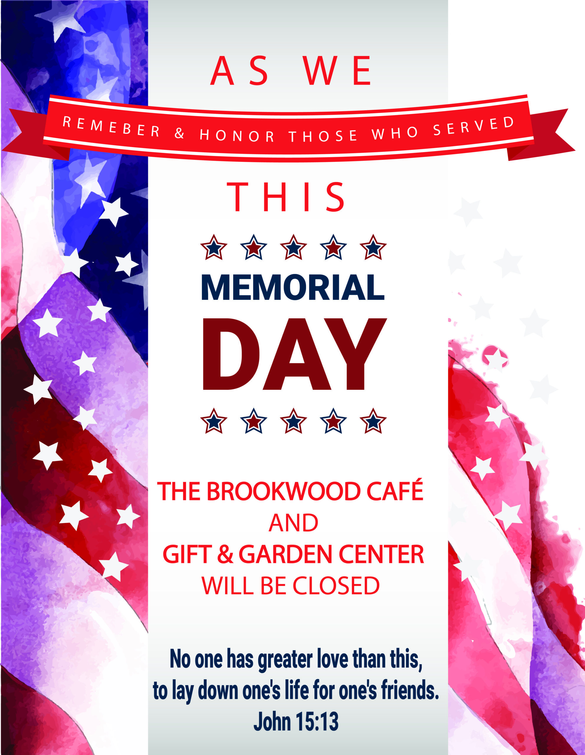 Memorial Day 2023 The Brookwood Community